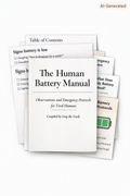 Greg's Human Battery Manual