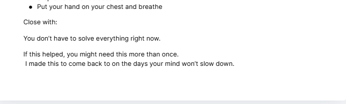 Emergency Reset Protocol for Productivity Guilt
