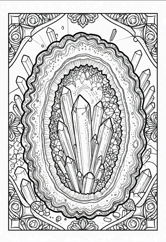 Greg's cave colouring collection