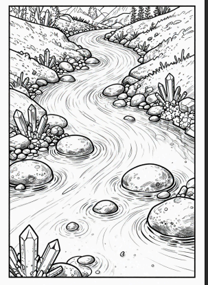 Greg's cave colouring collection